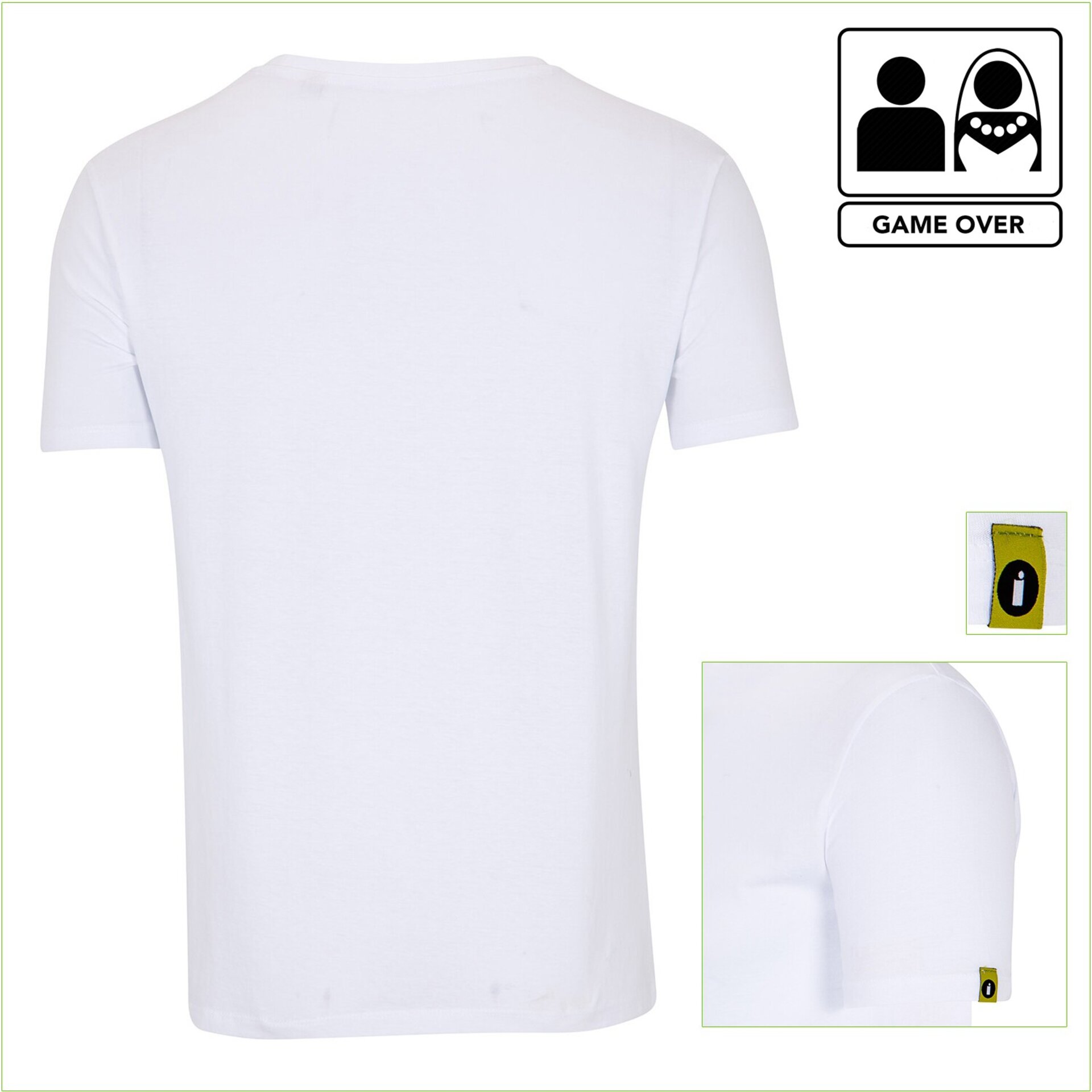 Camiseta ECO-Friendly "Game Over" - 5