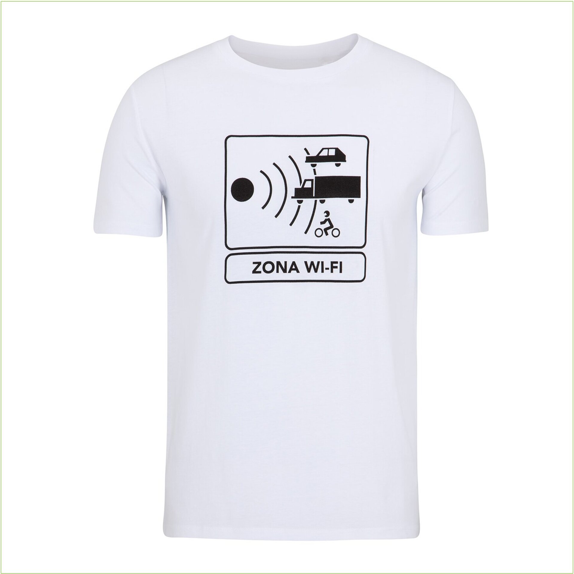 Camiseta ECO-Friendly "Zona Wi-Fi" - 4