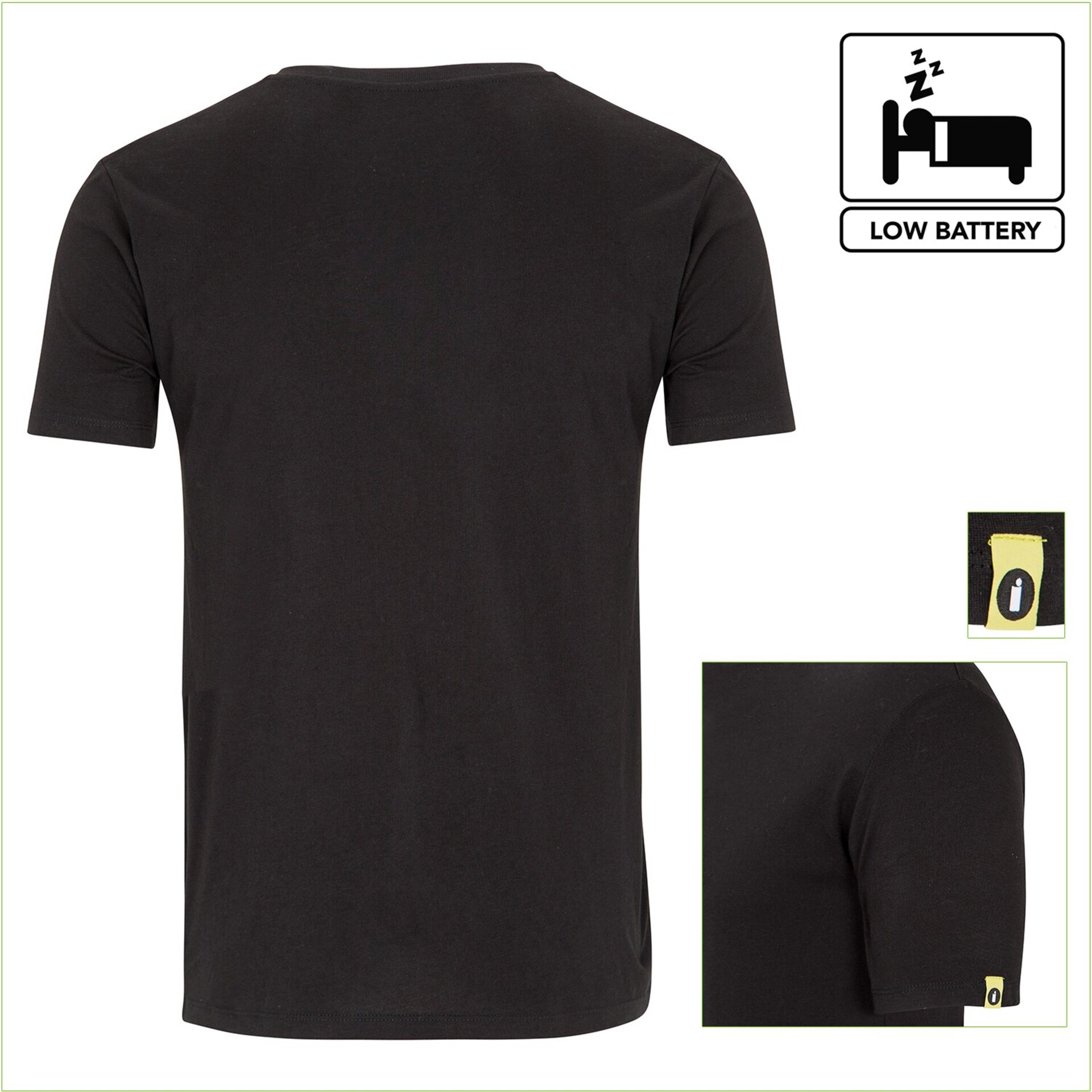 Camiseta ECO-Friendly "Low Battery" - 2