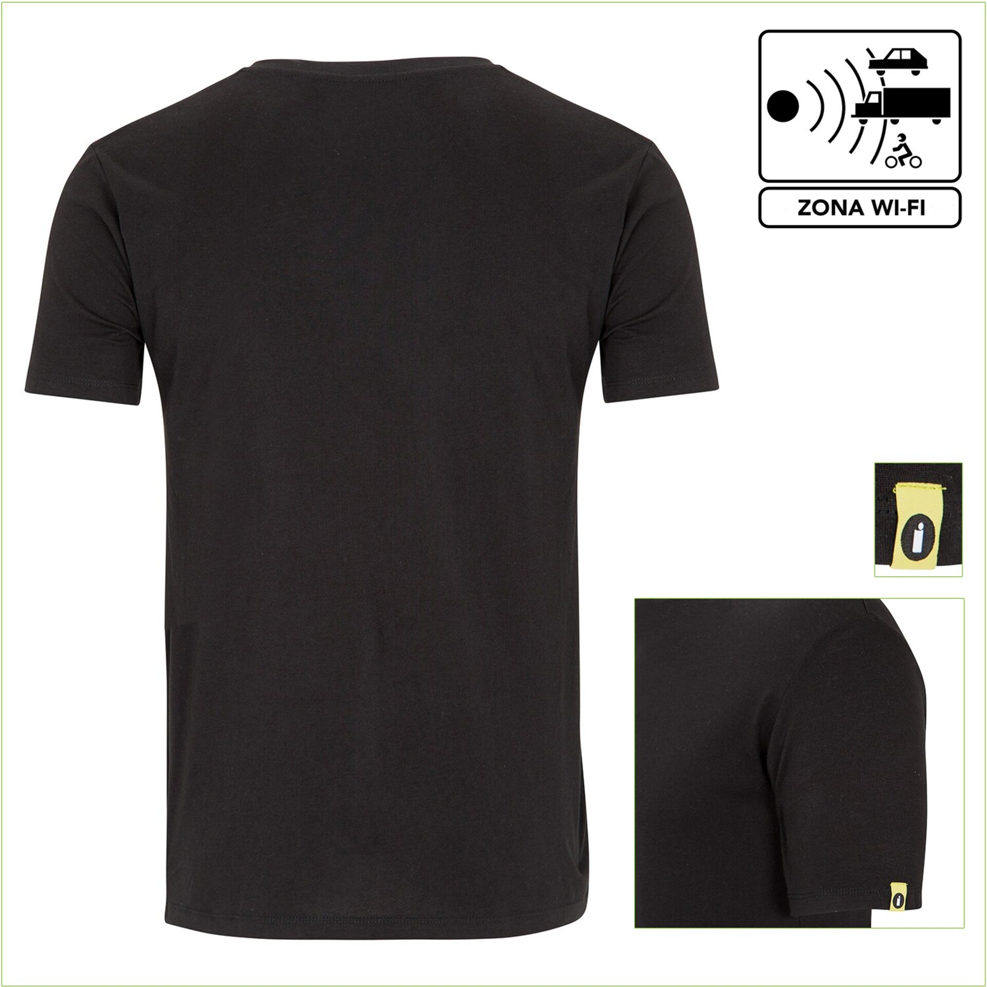 Camiseta ECO-Friendly "Zona Wi-Fi" - 2